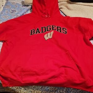 Hanes Vibrant Red Hoodie